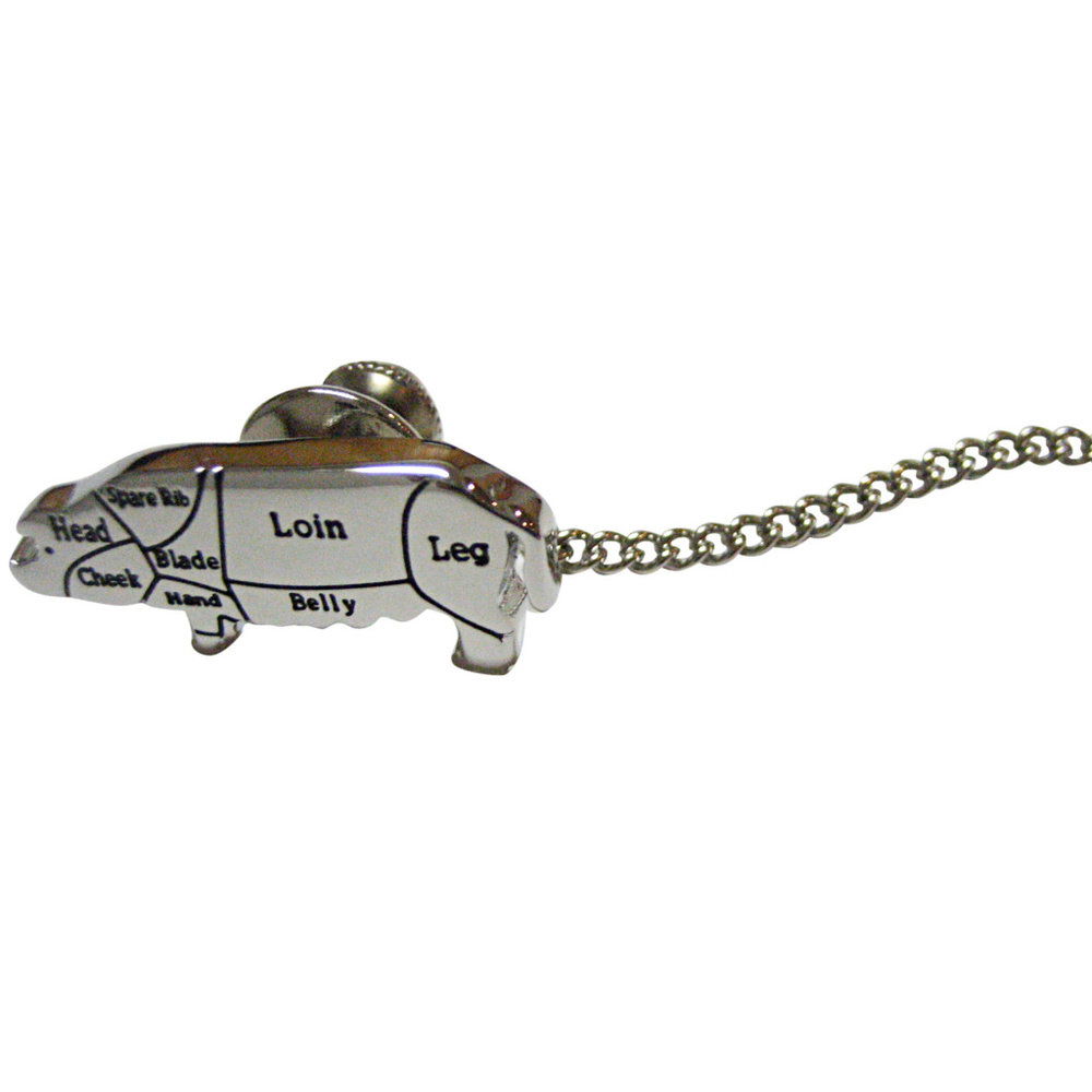 Pork Butchers Cut Tie Tack